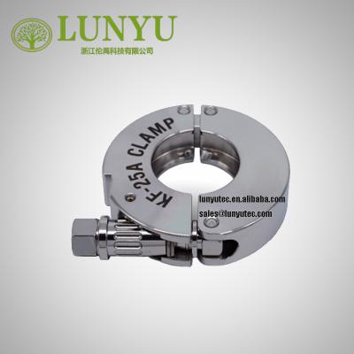 China Stainless Steel KF Vacuum Clamp High Tension With SS304 Lock for sale