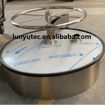 China Factory Top Manway For Wine Tank Stainless Steel Sanitary Grade for sale