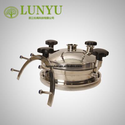 China Stainless Steel Barrel Manway With Bolted Flange LY-BM-001 for sale