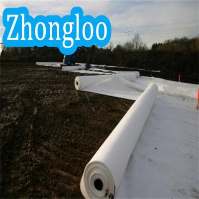 China Niet Geweven Geotextile Drainagestof voor Bouw 100gsm-1000gsm Te koop