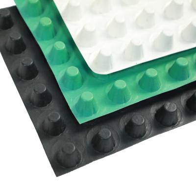 Κίνα 0.8mm - 2.0mm Plastic Dimpled Drainage Membrane Sheet HDPE Drain Board Membrane προς πώληση