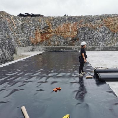 China Black High Density Polyethlene Liner Geomembrane for sale