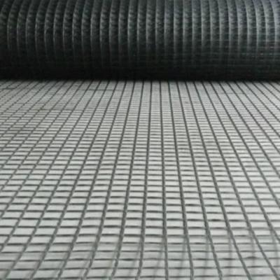 China 6m Width Fiberglass Plastic Geogrid For Soil Reinforcement for sale