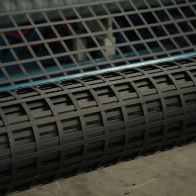 China Steel Plastic Biaxial Geogrid For Highway Road Construction for sale