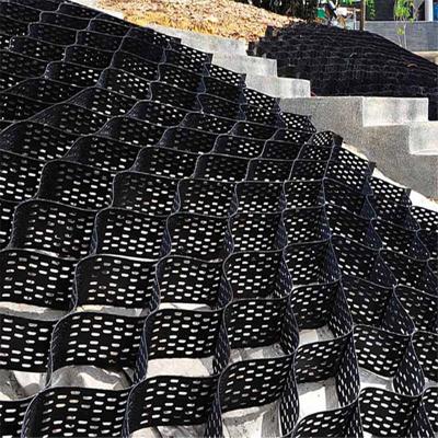 China Plastic Driveway Gravel Grid Geocells for Soil Stabilization Geocell Retaining Walls for sale