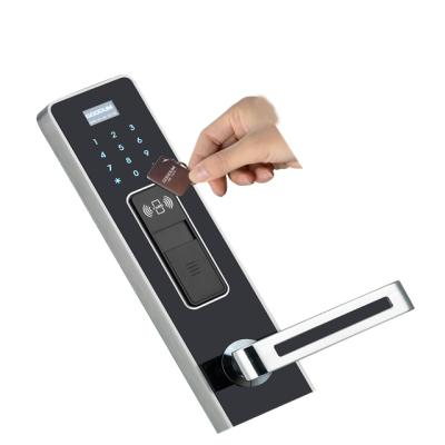 China Custom Digital electronic hotel door lock rfid password lock keyless keypad with TT lock app for sale