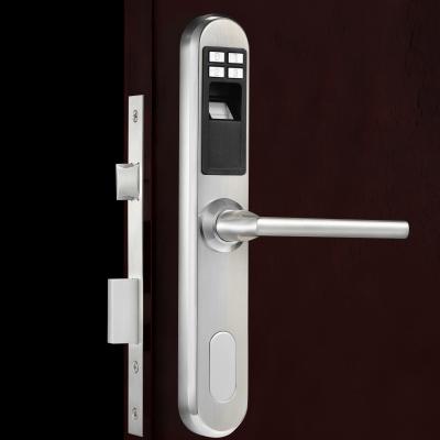 China Waterproof Electronic Digital Aluminum Biometric Fingerprint Sliding Door Lock for sale