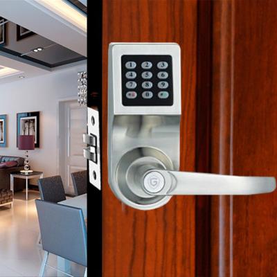 China RF card , code hotel electronic door lock with remote control for sale