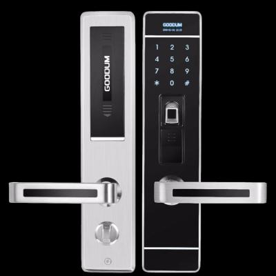 China Safe digital touch screen password biometric fingerprint door lock for sale