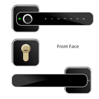 China New Europe indoor lock mobile app with fingerprint password goodum lock E32 data enter home work for sale