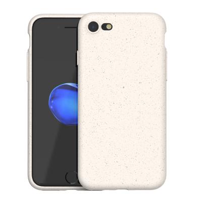 China Shockproof Cell Phone Bags Compostable Eco - Friendly Biodegradable Phone Case For Iphone 7 8 for sale