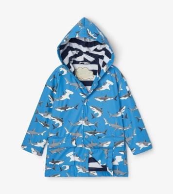 China Fashion 2022 cute cheap 100% raincoat and raincoat PU for children kids jacket for sale