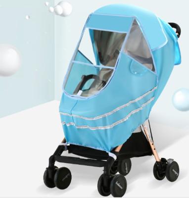 China Outdoor Windproof Baby Stroller Rain Cover for sale