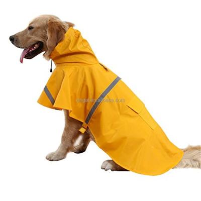 China Sustainable goood quality dog ​​raincoat for sale