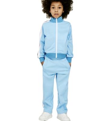 China Cheap Wholesale Spandex/Polyester Designers Tracksuit Kids Clothes Kids Tracksuit for sale