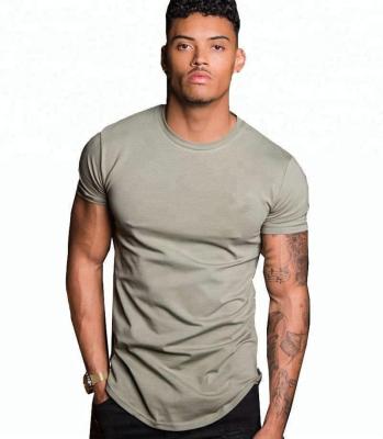 China Wholesale Anti-Pilling T-Shirt Scoop Round Gym Wear Sports Mens T Shirts for sale