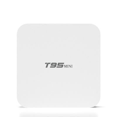 China 4K T95 Mini Box 10.0 Mini White Color Android Mini TV 1+8G Ram Rom Smart Android TV Allwinner H313 2.4G Wifi Smart T95 Box 10.0 for sale