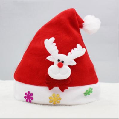 China Popular Christmas Gift Christmas Hat Red Hat Grandpa Christmas Gift Hat for sale