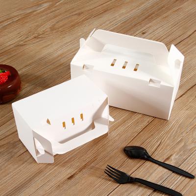 China Wholesale Customized Recycled Materials Factory Sale Bread Box Take Away Packaging Box Bread Box for sale