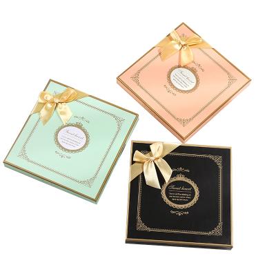 China Recycled Materials New Product Chocolate Gift Paper Boxes Modern Luxury Cardboard Gift Box Custom for sale