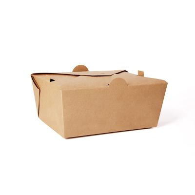 China Disposable Low Price Food Box Bento Lunch Box Takeout Paper Cardboard Eco-Friendly for sale