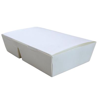 China Discount Disposable Biodegradable Paper Food Bowl Food Wrap With 2 Compartment Paper Food Bowls for sale