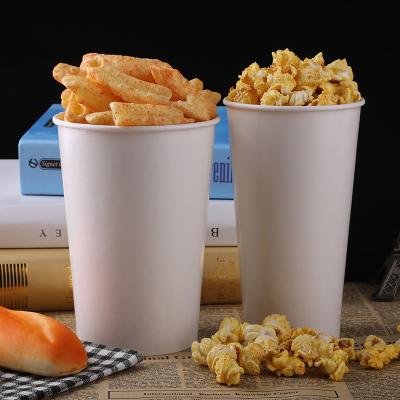 China Wholesale 32oz 46oz 60oz 64oz 85oz 130oz 150oz 190oz Disposable Popcorn Paper Bucket Custom Printed Popcorn Buckets Takeout Container for sale