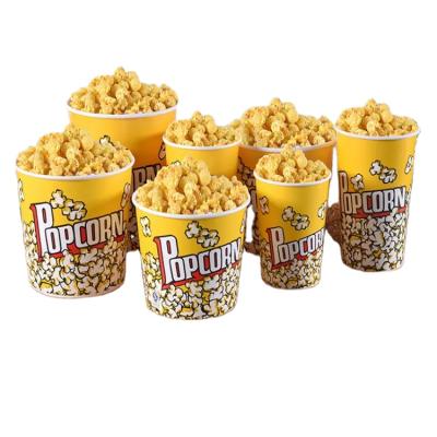 China Disposable Wholesale Customized Paper Pail Fried Chicken Popcorn Packing Bucket Disposable Food Packing Bucket/Bowl/Cup for sale