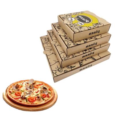 China Factory direct sale custom disposable paper box pizza boxes with logo pizza box 12 inch with prefer price for sale