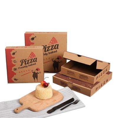 China Wholesale China Manufacturers Food Cheap Custom Rectangular Folding Pizza Packing Boxes for sale