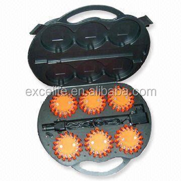 China PC/TPE LED Traffic Emergency Loading Light Mega Flare Signal Lights Te koop