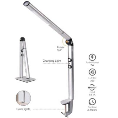 China Modern Multifunctional With Flexible Arm And Touch Switch Led Desk Light for sale