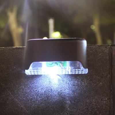 China Solar Garden Lights 1led Solar Wall Fence Lamp Outdoor Garden Lamp Waterproof Landscape Lights for sale