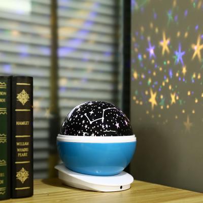 Chine Modern Children's Bedroom Decoration Small Romantic High Power LED Sky Colorful Stars Night Light Projector Lamp à vendre