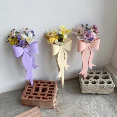 China Recyclable Single Box Small Flower Box Simple Creative Flower Carnation Flower Packaging Bag for sale