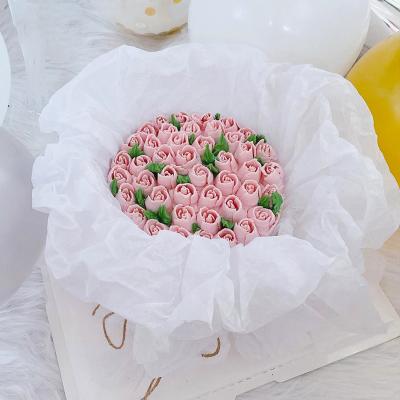 China Waterproof Custom Design Gift Wrapping Paper Paper Packaging For Tissue Paper Flower Wrapping for sale