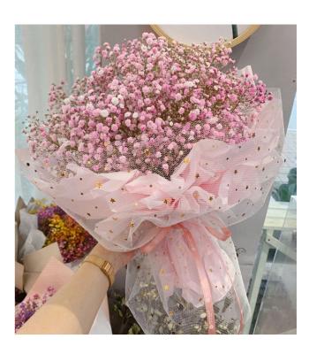 China Hot Sale Waterproof Moon And Star Wedding Decorative Mesh Florist Bouquets Paper For Flower Wrapping Mesh for sale