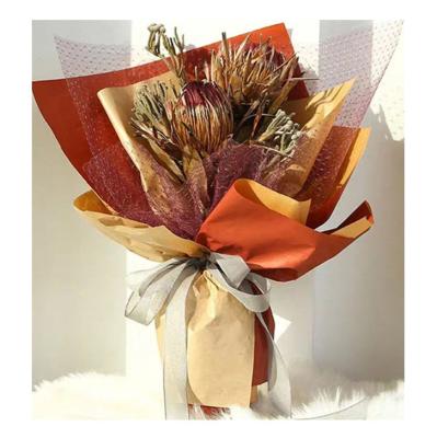 China Waterproof Customize Starlight Chat Gauze Florist Bouquet Gift Packaging Paper Mesh Fresh Flower Wrapping Mesh for sale