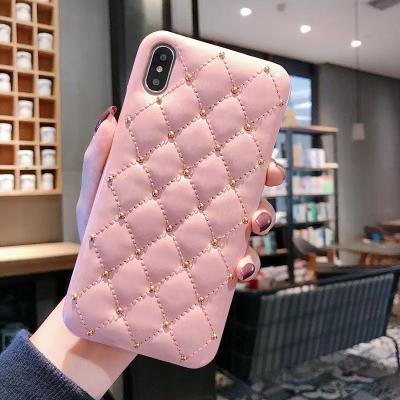 China Anti-fall Leather Cover PU Perfume Wind Cell Phone Case Small For iphone12 pro 12 pro 12 max mini for sale