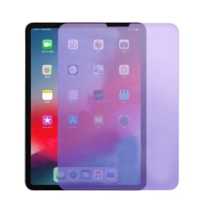 China 9H Hardness Anti Blue Tempered Glass Screen Protector For 2020 New iPad 9.7 Purple Anti Air 11 10.9 Pro 2 3 10.2 10.5 Screen Protector for sale