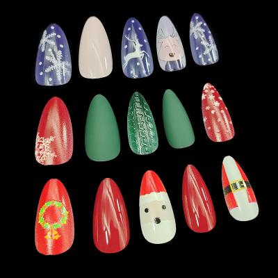 China Best Quality China Made French Made Armor Coffin Short Fake Nails Clear Nail Tips for sale