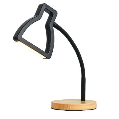 China Lighting Functions Desk Minimalist black Small Nightstand Table Lamp For Home Office smart lighting for sale