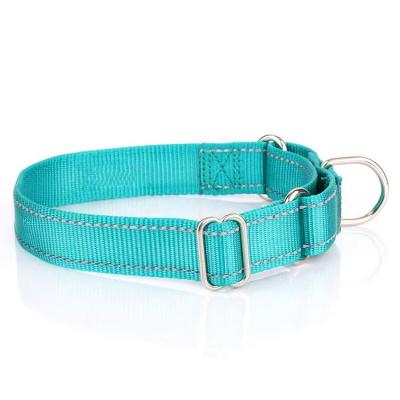 China QThonest Dog Collar OEM Reflective Safety Training Customized Martingale Dog Collars for sale