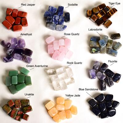 China Natural Wholesale Various Types Of Natural Polished Gemstone Tumbled Stones for sale