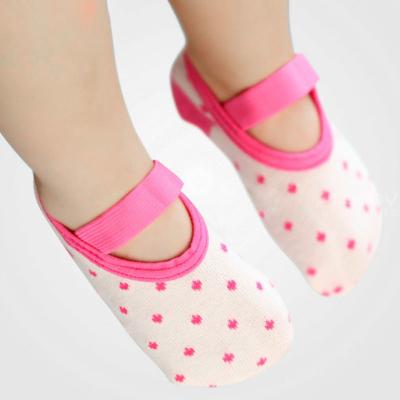 China MANZI Antibacterial Children's Shoe Booties Non-slip Cotton Baby Socks Soft Floor Socks for sale