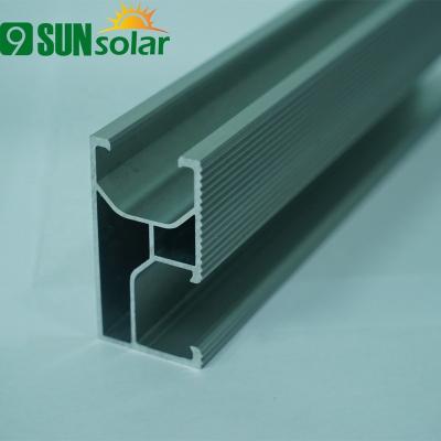 China Solar Mounting System Roof Al6005-T5 Solar Mounting Rail for sale