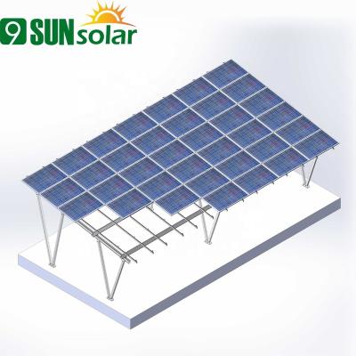 China 9Sun 10kw Inverter Home Solar Panel Parking Rack Parking Rack Home Solar Power System for sale