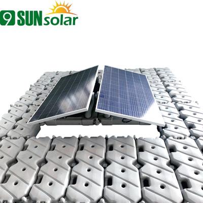 China Crystalline Silicon Floating Solar Mounting System for sale