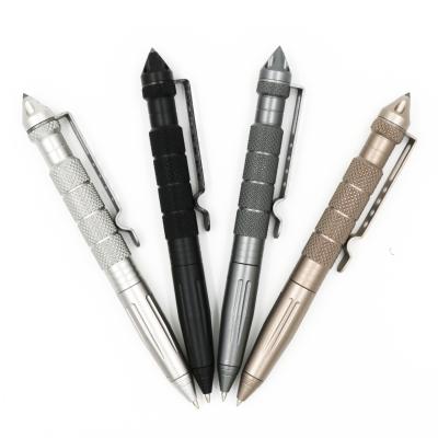 China 4 Designs Survival Tool Multifunctional Self Defense Pen Glass Breaker Tactical Pen for sale