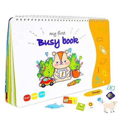 China 4 Designs Early Education Toys Board Book Early Learner Educational Toy Busy Books For Children Educational for sale